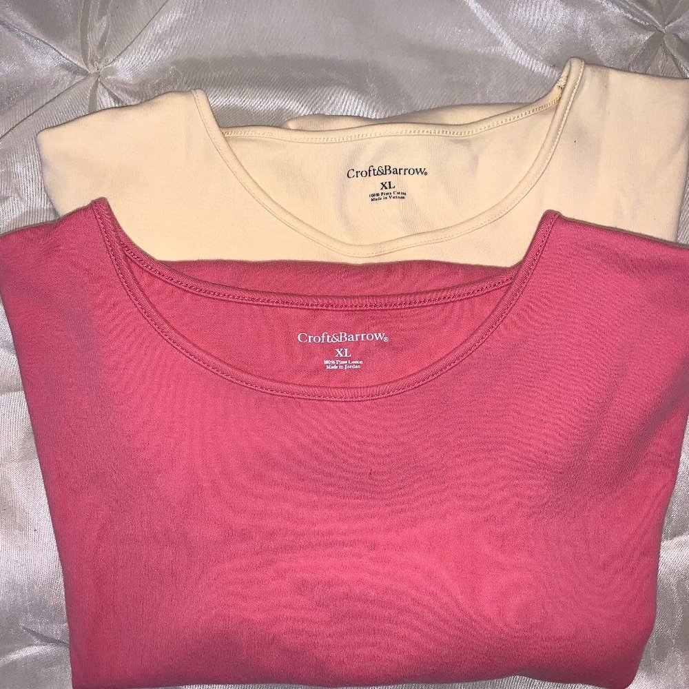 Croft and Barrow Tees